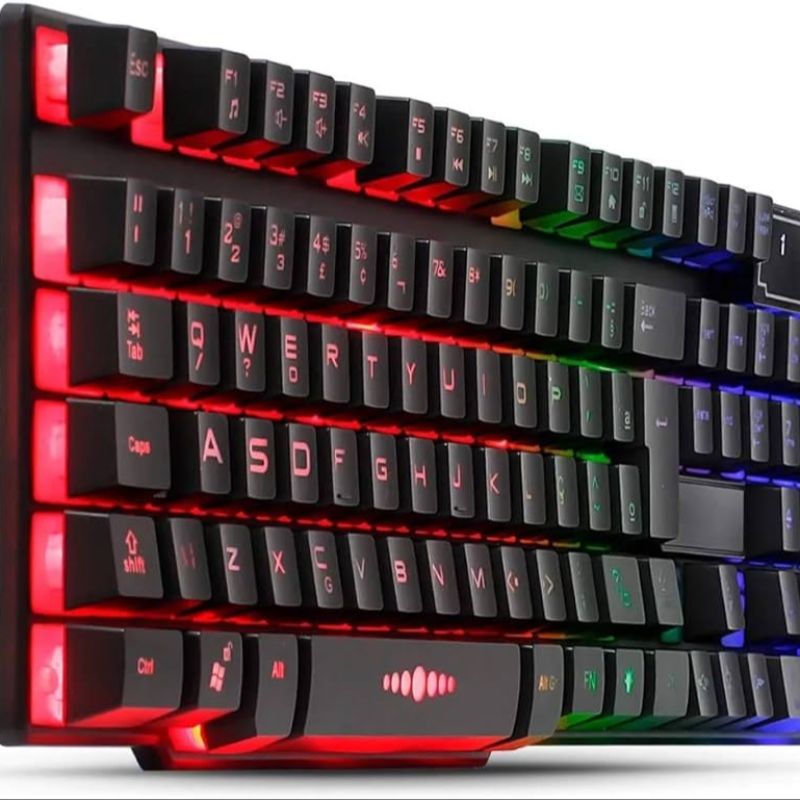 Teclado Gamer RGB Mecânico