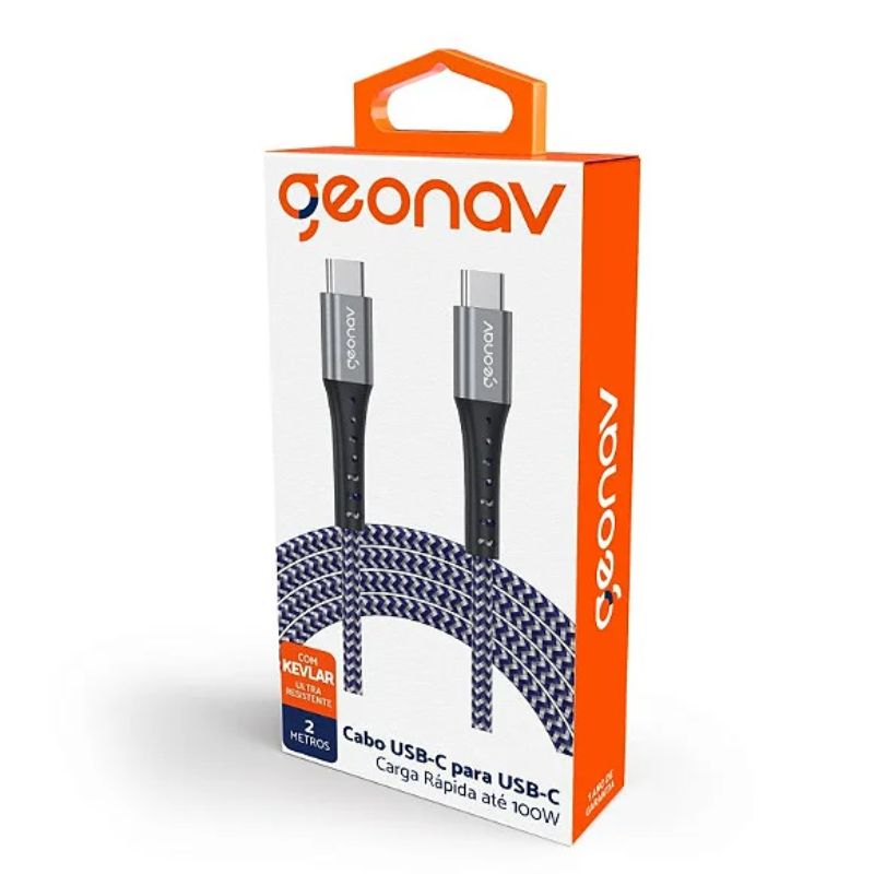 Cabo USB Tipo-C Reforçado